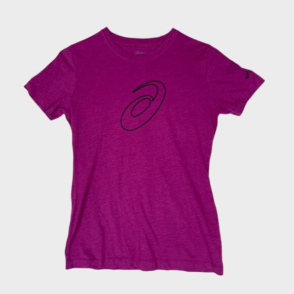 Asics Womens Small Short Sleeve Profile TShirt Cotton - Picture 1 of 5